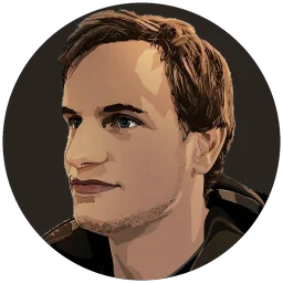 Illustrated portrait of Thomas Stockx