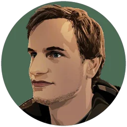 Illustrated portrait of Thomas Stockx